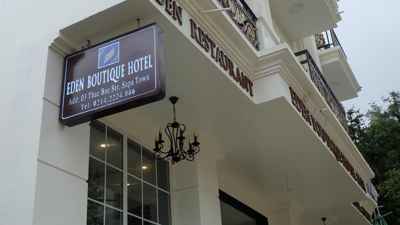 Eden Boutique Hotel & Spa Sapa Bagian luar foto